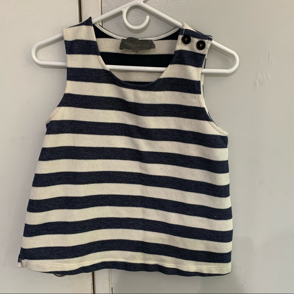 Anthropologie striped, knit tank